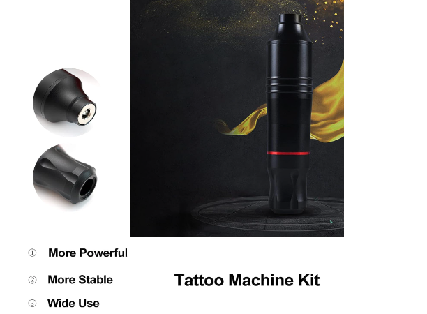 kit tatouage stylo pen de tatouage rotative pour cartouche tatouage aiguille sur tatouagenkit