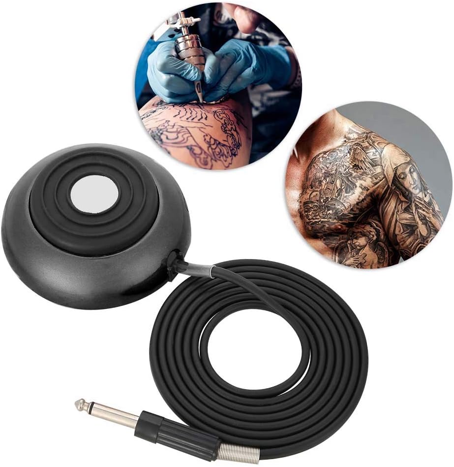 Pédale pour alimentation de tatouage rotative et bobine sur tatouagenkit