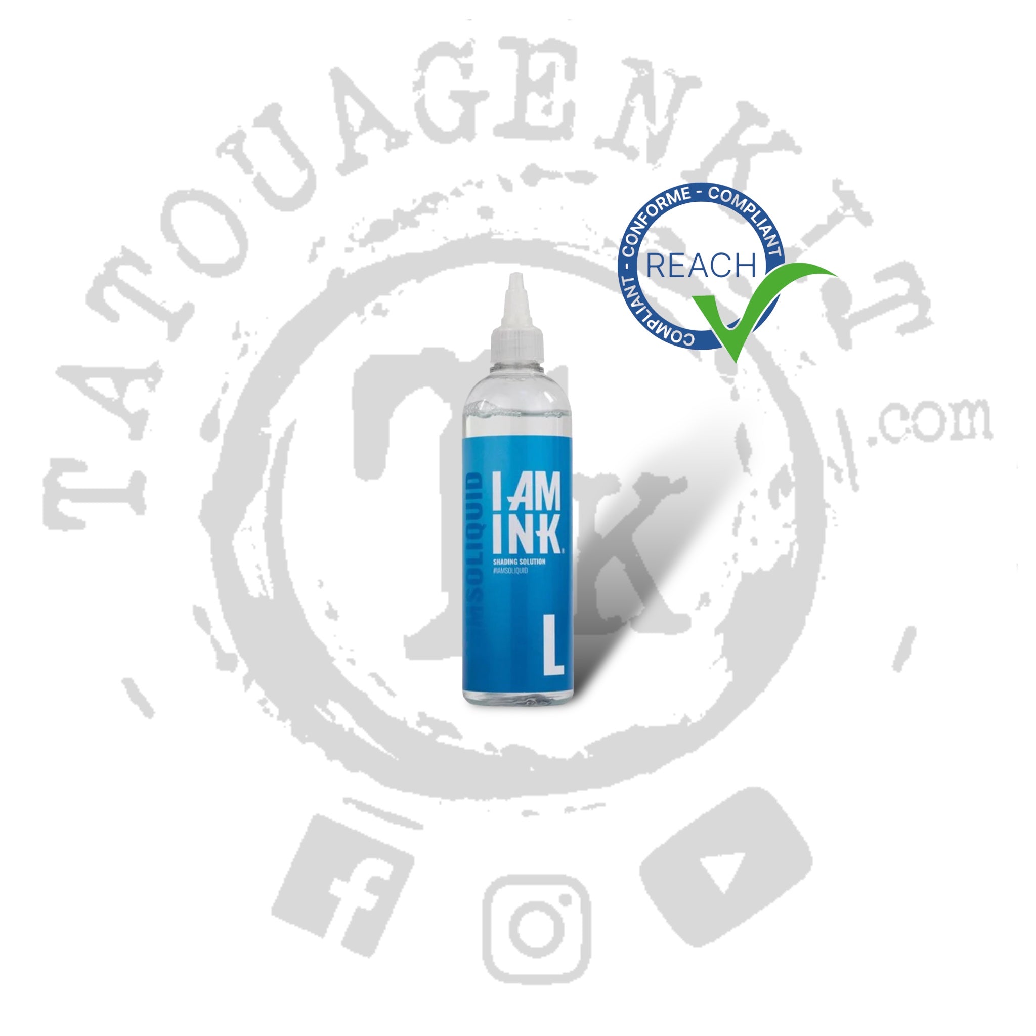 Diluant Encre Tatouage I AM INK 200ml - Tatouagenkit