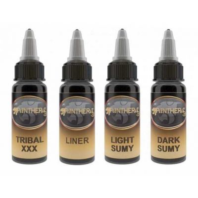 lot encre panthera encre de tatouage noiresur tatouagenkit