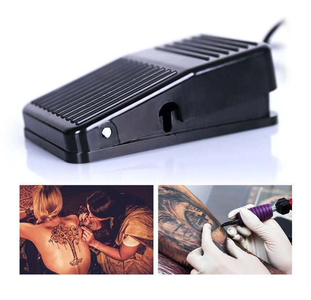 Pedale de tatouage pour alimentation machine a tatouer