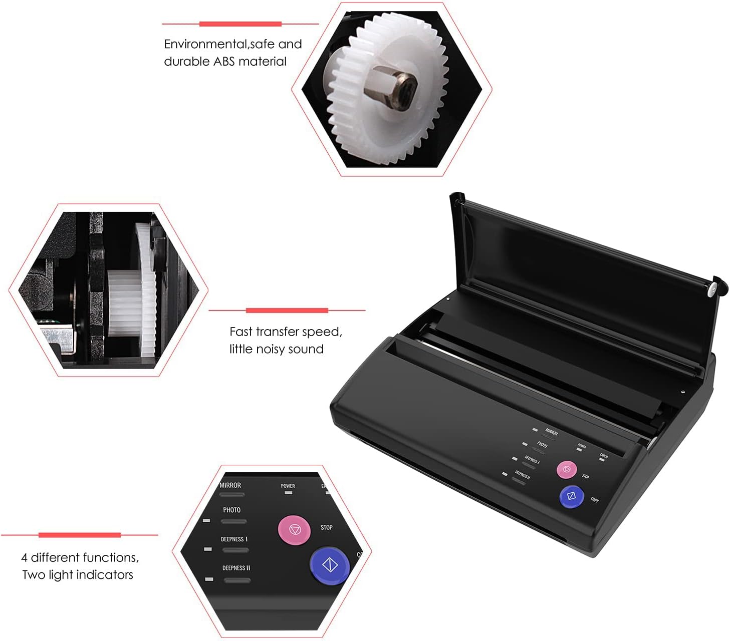 thermocopieur pour transfert de dessin tatouage  pas cher