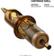 cartouage de tatouage pour machine rotative et  stylo de tatouage sur tatouagenkit 