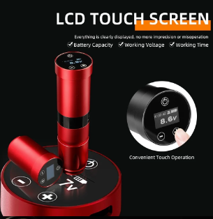 Machine stylo a batterie pour le tatouage et pour cartouche aiguille de tatouage 