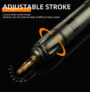 Machine stylo a batterie pour le tatouage et pour cartouche aiguille de tatouage 