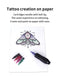 ENSEMBLE STYLO MACHINE DE TATOUAGE CARTOUCHE AIGUILLE A BILLE