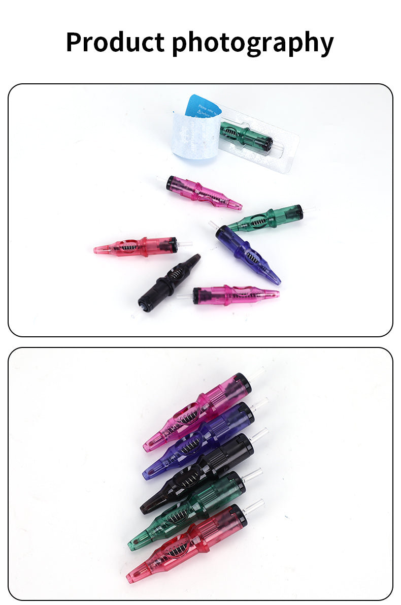 ENSEMBLE STYLO MACHINE DE TATOUAGE CARTOUCHE AIGUILLE A BILLE