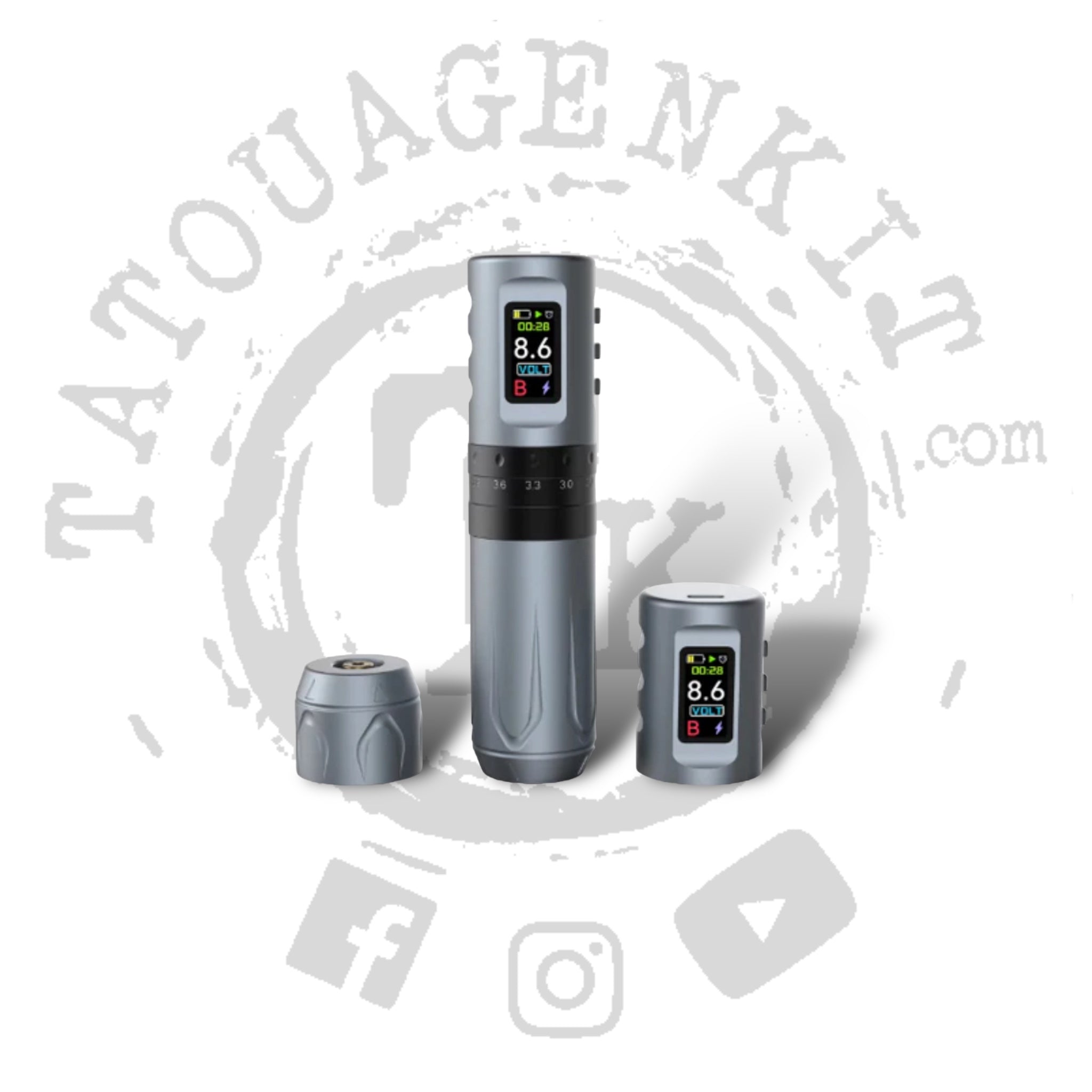 Coffret Stylo Tatouage Batterie B33AN