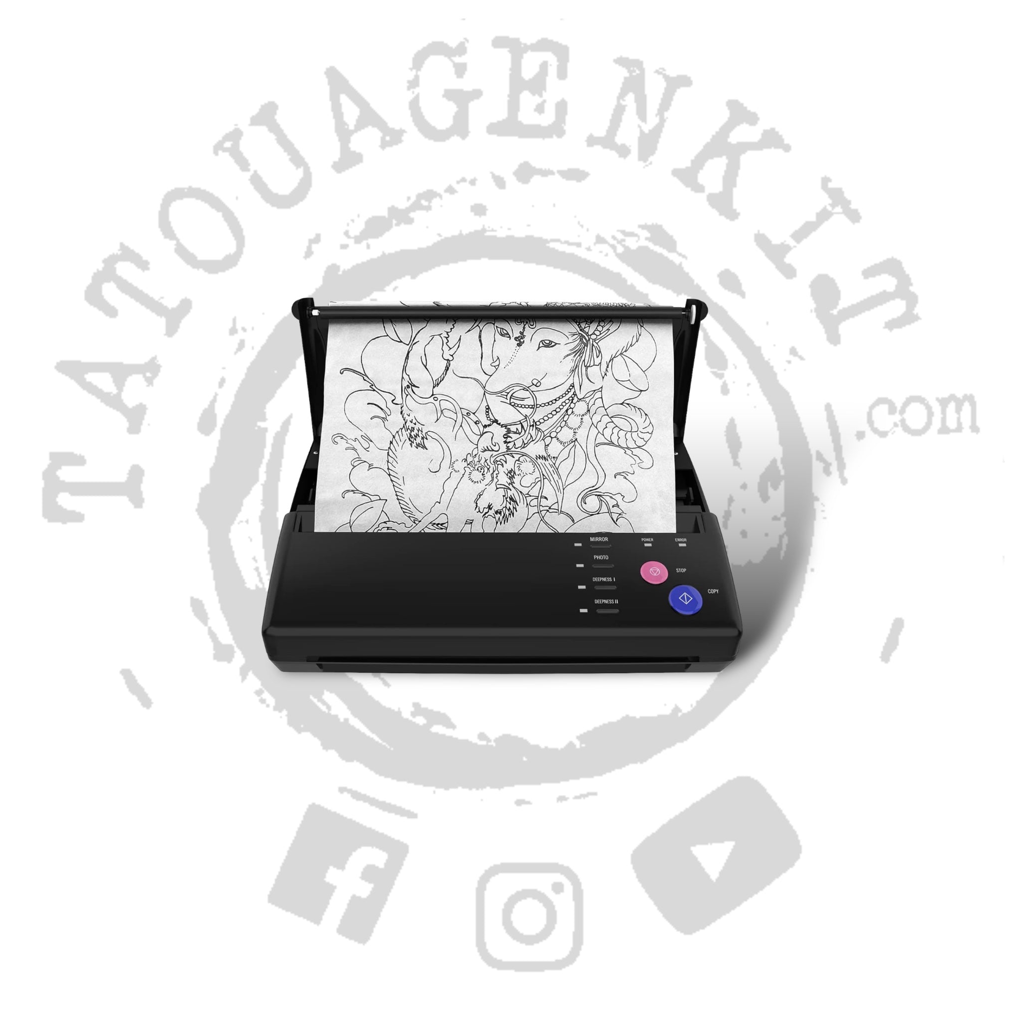 Thermal Imager V2 machine stencil tatouage haut gamme materiel tattoo