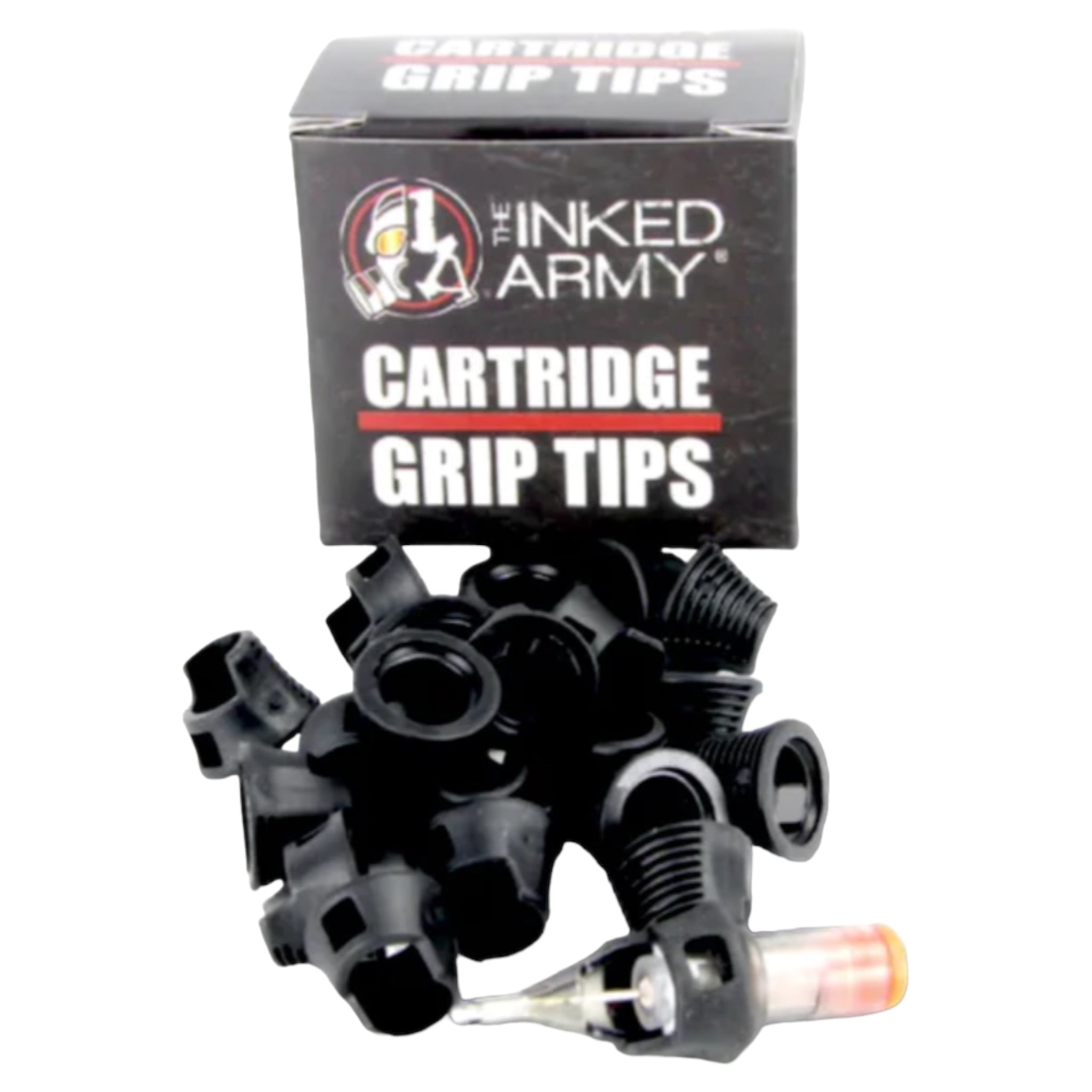 5x Grip Cartouche Tips Caouthouc - The Inked Army