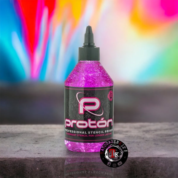 Lotion transfert Proton Pochoir Primer ROSE tatouage - Tatouagenkit