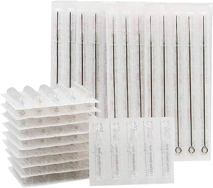 pack aiguilles et buses tatouage  pour machine a tatouer bobine et rotative