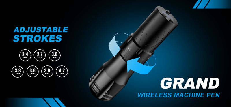 EMALLA 'Grand' Wireless Tattoo Pen-Tatouagenkit