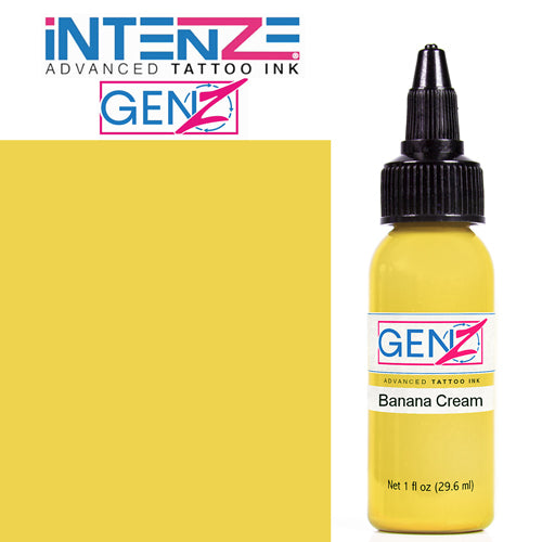encre tatouage jaune