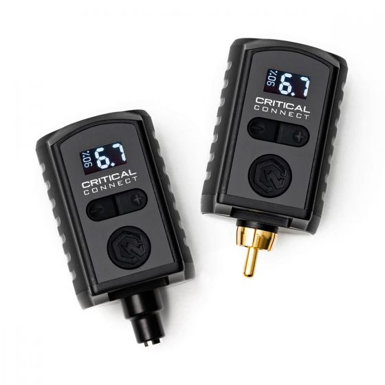 PACK BATTERIE CRITICAL - STATION D'ACCUEIL + 2 BATTERIES SANS FIL CRITICAL SHORTY AVEC CONNEXION RCA