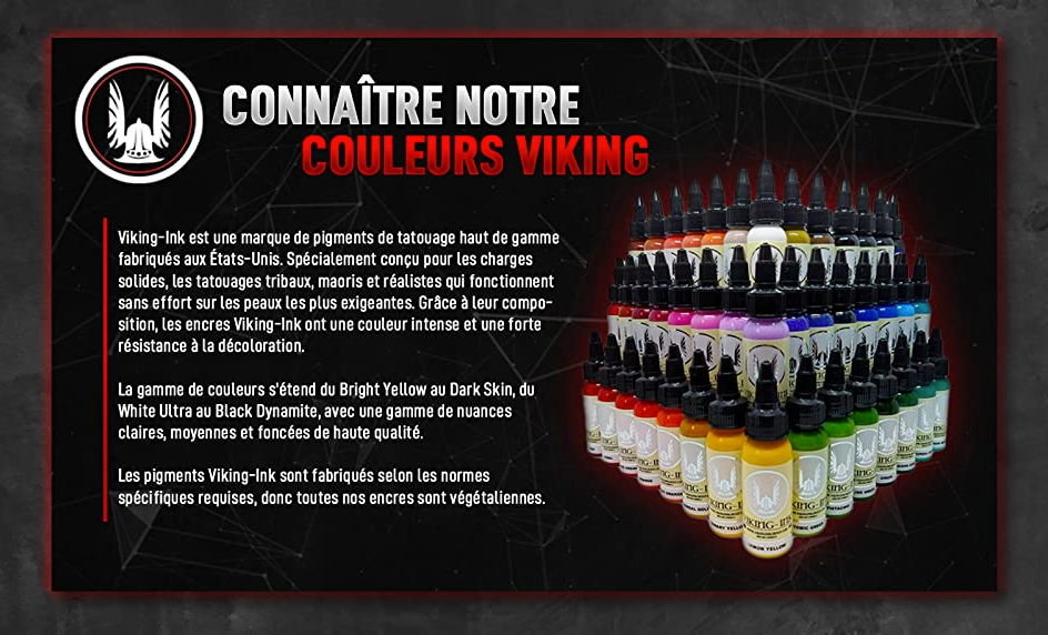 Encre Tatouage Viking by Dynamic - Black Tribal 120ML