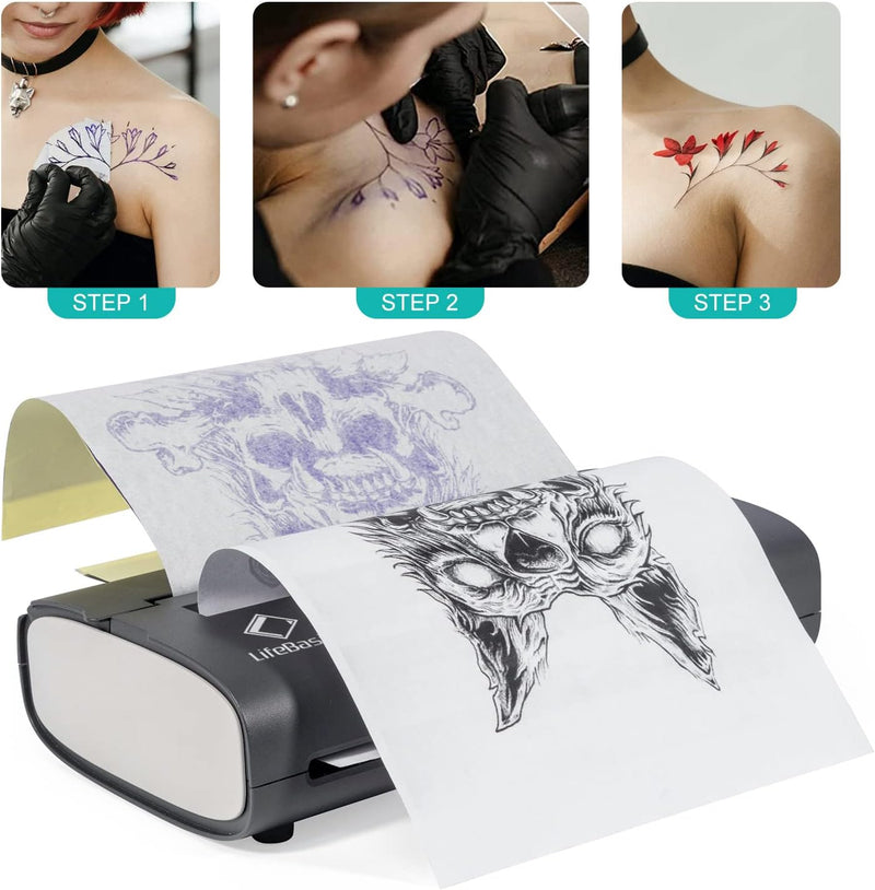thermocopieur pour le transfert du tatouage de la peau sur tatouagenkit