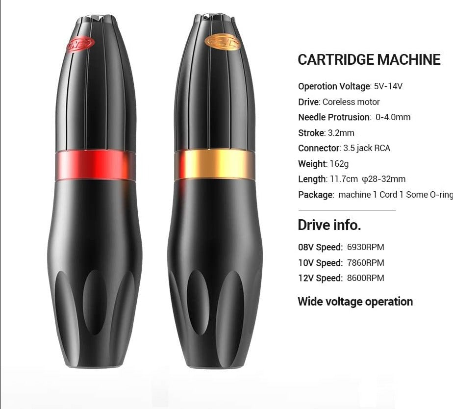 Machine a tatouer pour cartouche de tatouage 