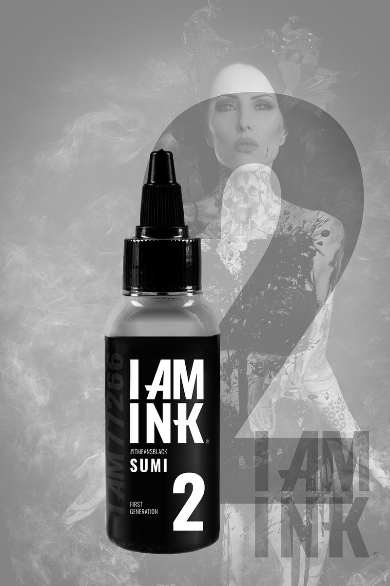 Encre Tatouage I AM INK 2 - Pour Ombrage - Tatouagenkit - Tatouagenkit