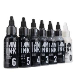 Encre Tatouage I AM INK - Pour Traçage - Tatouagenkit