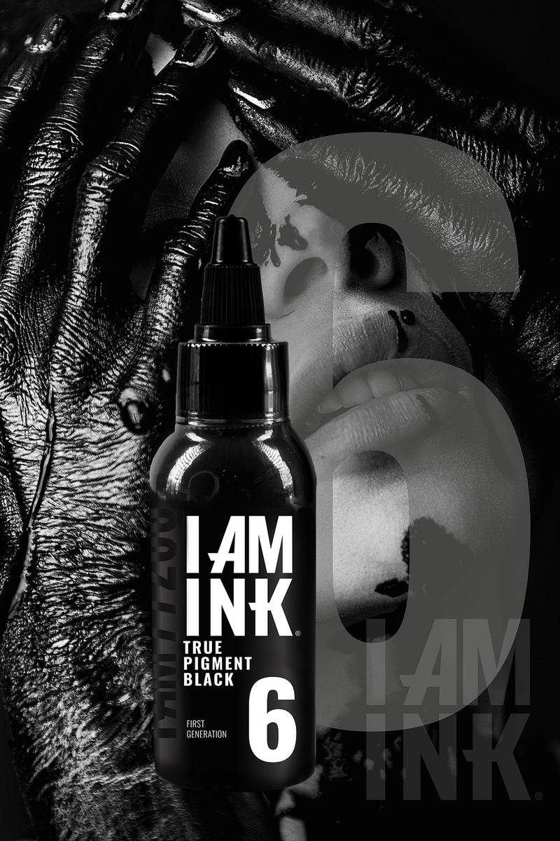 Encre Tatouage I AM INK 6 - Pour Remplissage - Tatouagenkit - Tatouagenkit