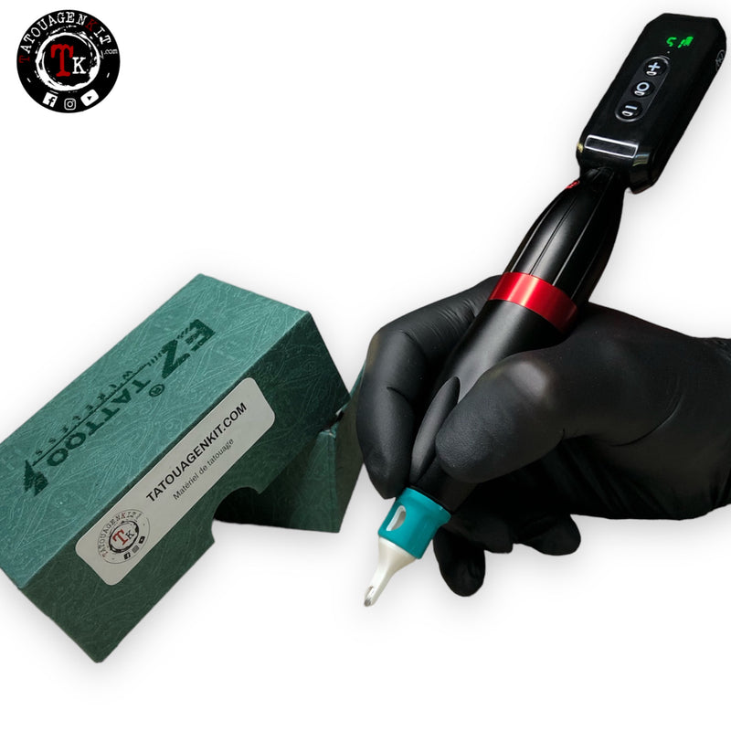 machine d etatouage avec batterie sans fil pour cartouche aiguille de tatouage pour traçage et ombrage du tatouage