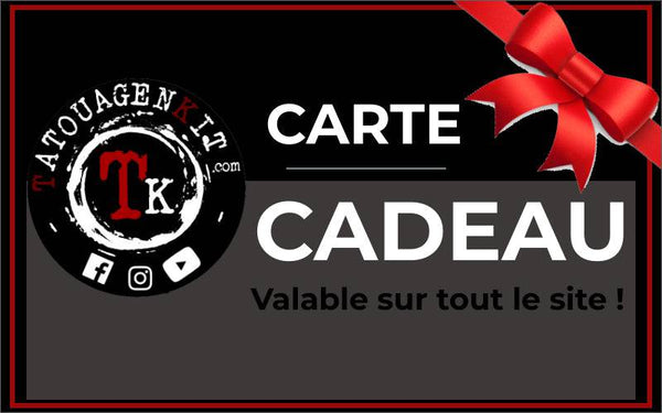 Carte-cadeau Tatouagenkit - Tatouagenkit