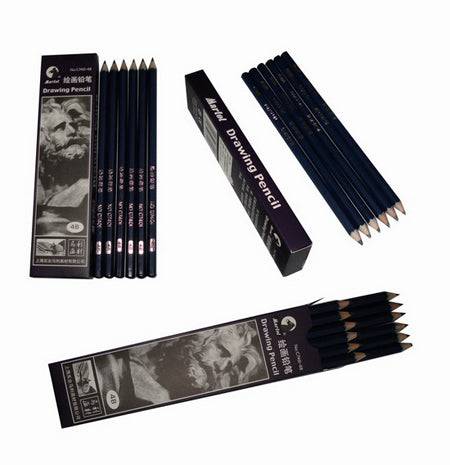 Crayon de bois base de charbon - Tatouagenkit