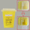 Poubelle pour aiguilles a tatouer jaune - Tatouagenkit