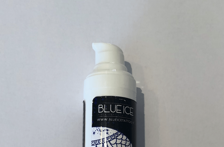 Stencil blue ice solution transfert - Tatouagenkit