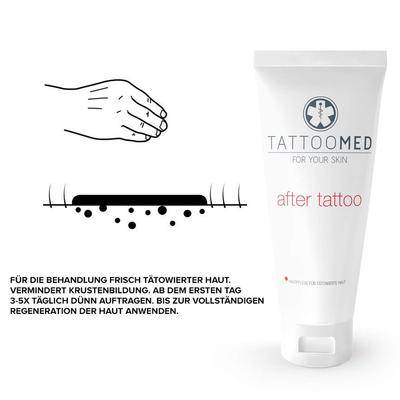 TattooMed After Tattoo Créme de soin 100ml - Tatouagenkit