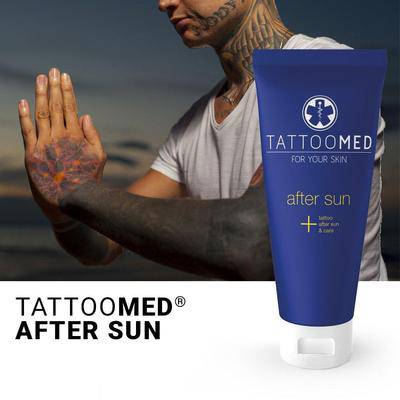 TattooMed Soin Crème Solaire 50 - 100ml - Tatouagenkit