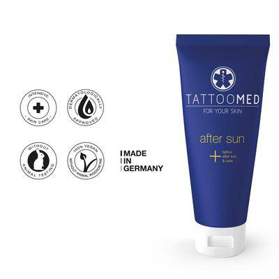 TattooMed Soin Crème Solaire 50 - 100ml - Tatouagenkit