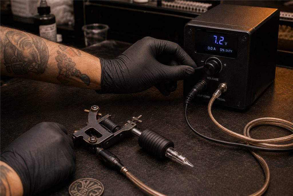 5 – Réglages de votre dermographe