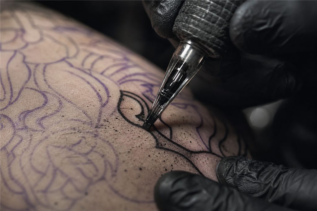 8 – Le traçage du tatouage