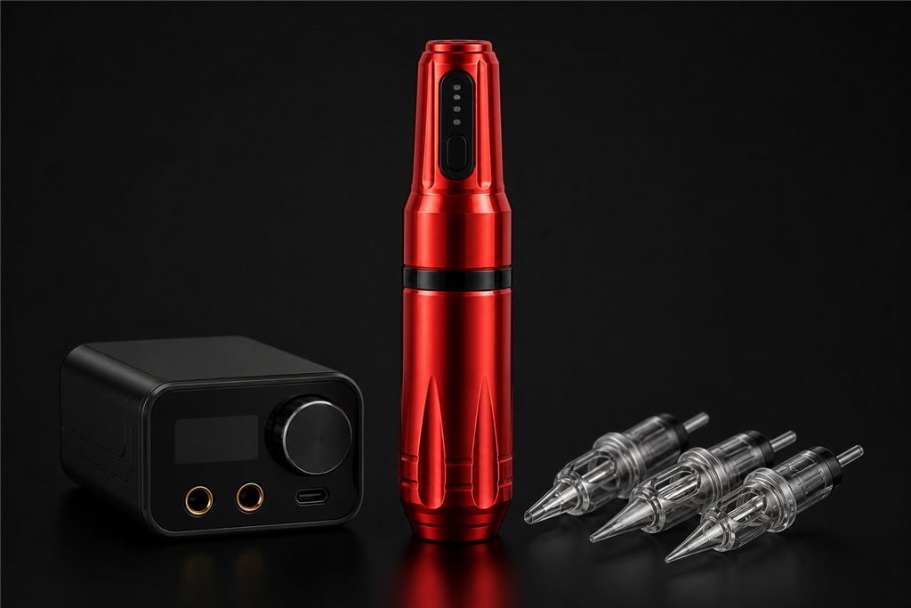 Kit Tatouage Pen Pro Red Edition