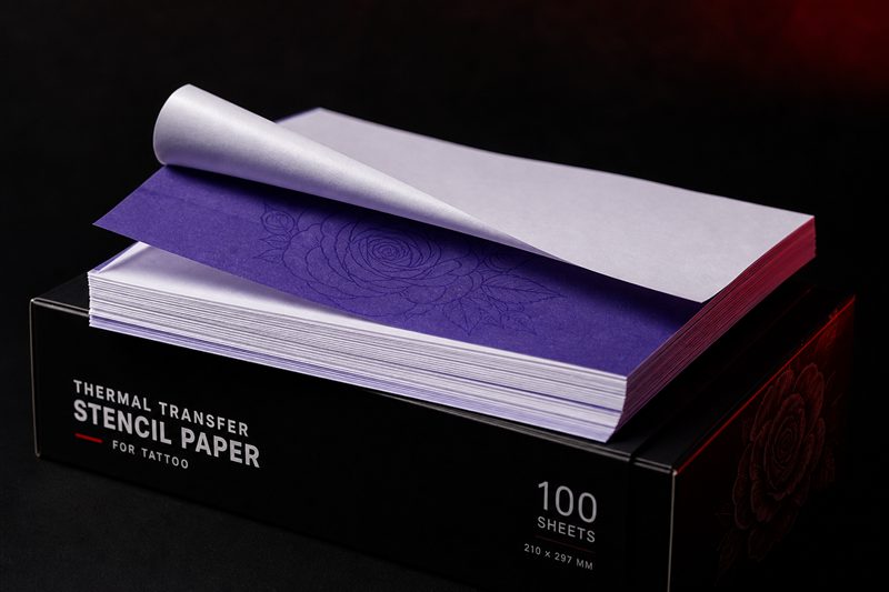 Stencil Spirit – Papier de Transfert Tatouage