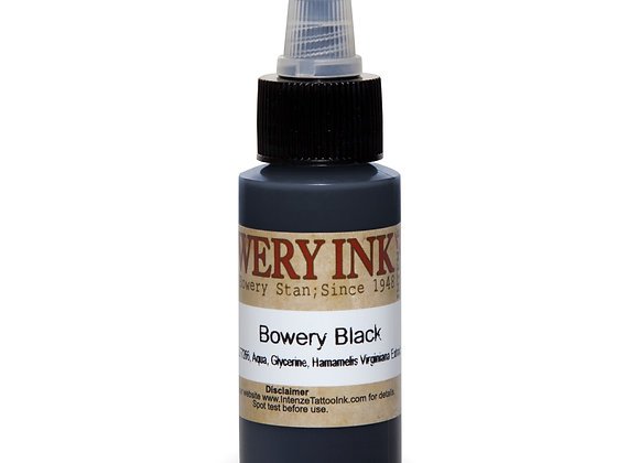 Encre tatouage intenze bowery black